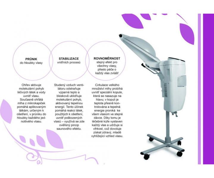 Multifunk�n� oz�nov� ioniza�n� sauna na vlasy Fox Life Booster