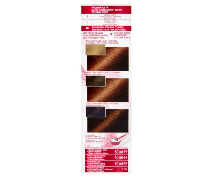 Permanentn farba Garnier Color Sensation 6.35 zlat mahagnov