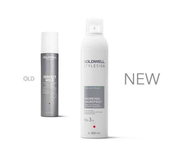Flexibiln lak na vlasy so strednou fixciou Goldwell Stylesign Working Hairspray - 300 ml