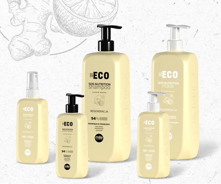 Maska pre uhladenie vlasov Be Eco SOS Nutrition Mila - 250 ml