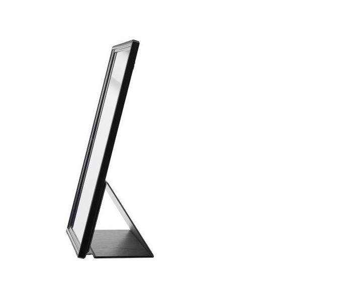 Skladacie kaderncke zrkadlo Sibel i-mirror ierne - 23,3 x 31,8 cm