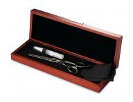 Profesion�lne efila�n� barber no�nice 6" Captain Cook Black Ripper 06479 - 32 zubov, �ierne