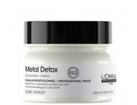 Dar�ekov� sada pre farben� a po�koden� vlasy Lor�al Professionnel Serie Expert Metal Detox Duo