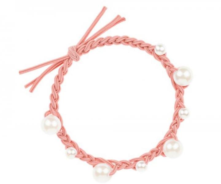 S�prava ozdobn�ch gumi�iek do vlasov Invisibobble Hairtie Princess Pearl - 3 ks