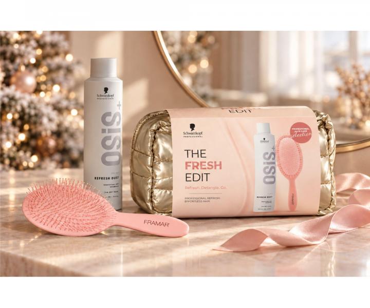 Dar�ekov� sada pre okam�it� objem vlasov a �ahk� roz�es�vanie Schwarzkopf Professional The Fresh Edit + kozmetick� ta�ka zadarmo