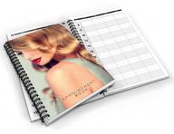 Kaderncky plnovacie blok Sibel Appointment Book