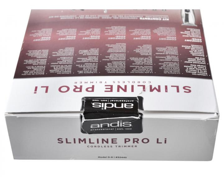 Profesionlny strojek na vlasy Andis Slimline Pro Li 32445-pouit, pokoden or. obal, chba olej