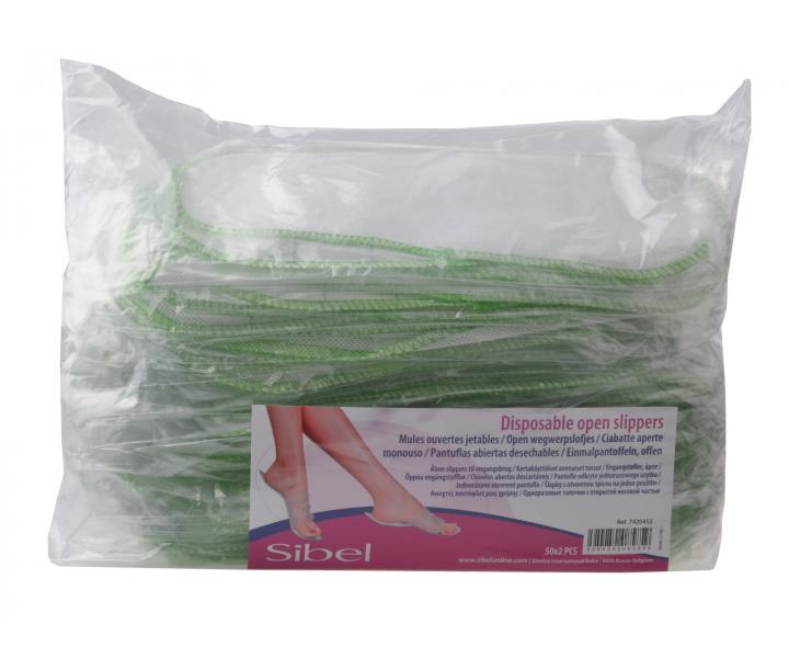 Jednorazov� papu�e Sibel - 50 p�rov