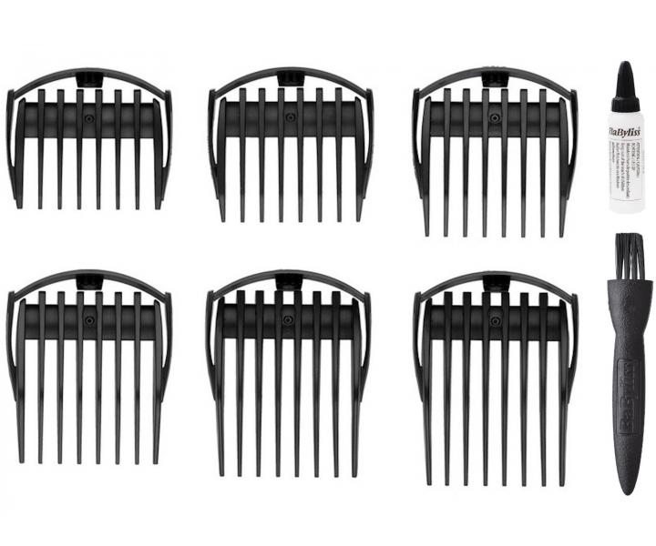 Set klasick�ho a kont�rovac�ho stroj�eka BaByliss Steel Edition 7755PE - strieborn�