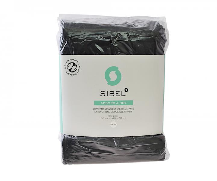 Jednorazov uterk Sibel Absorb & Dry - 50 ks - ierny