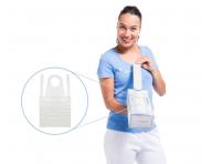 Jednorazov zstera Sibel - biela, 125 x 75 cm, 100 ks