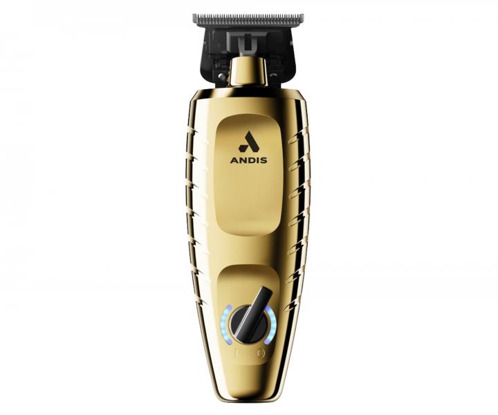 Profesion�lny kont�rovac� stroj�ek na vlasy Andis GTX-Exo II M-Force Cordless Trimmer 562170 - zlat�