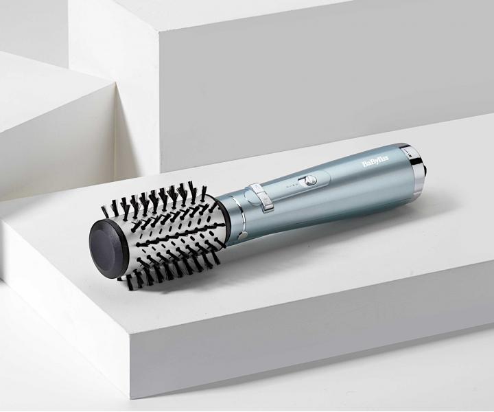 Teplovzdun rotan kulma BaByliss Hydro-Fusion Air Styler AS773E - 700 W, modro-strieborn
