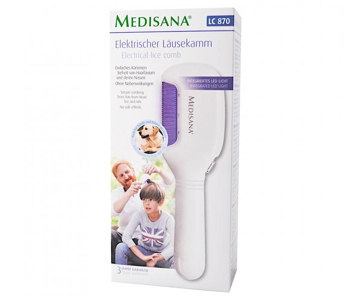 Elektrick odvivovac hrebe s LED osvetlenm Medisana LC 870