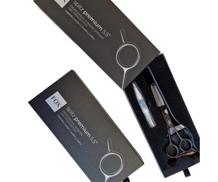 Kade�nick� efila�n� n��ky Fox Spitz Premium 5,5" - �ierne