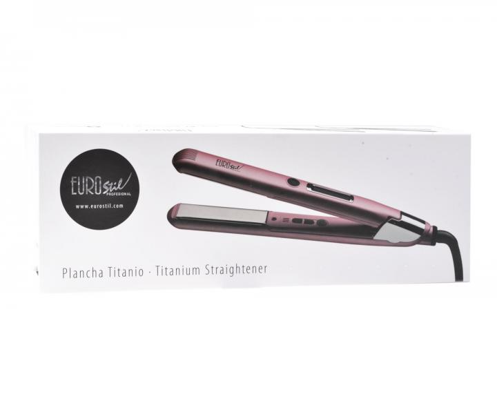 Profesionlna ehlika na vlasy Eurostil Professional Titanium Straightener - ruov