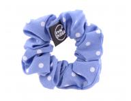 Ozdobn pirlov gumika Invisibobble Sprunchie Dot's It  - modr