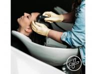 Nitrilov rukavice Espeon Nitril Sparkle - 100 ks, perleov zlat, vekos S