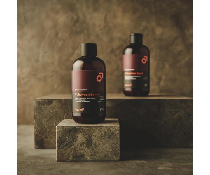 Prrodn sprchov gl pre muov Beviro Natural Body Wash Bohemian Spirit - 100 ml