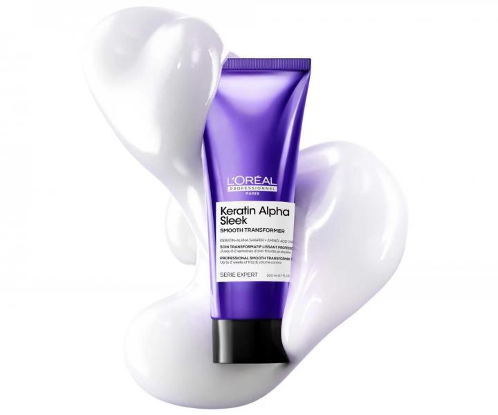 Rad pre uhladenie krepat�ch vlasov Lor�al Professionnel Serie Expert Keratin Alpha Sleek