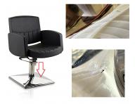 Kadern�cke kreslo Detail Fast - �ierne - II. akos� - odreniny na podstavci