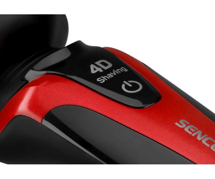 Rotan holiaci strojek Sencor SMS 5013RD - erveno-ierny