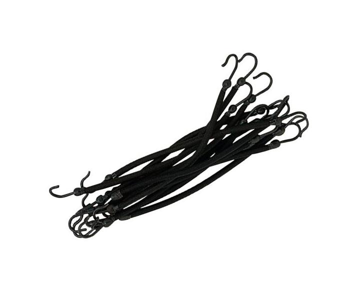 Gumika do vlasov s hikom Sibel - ierna, 12 ks