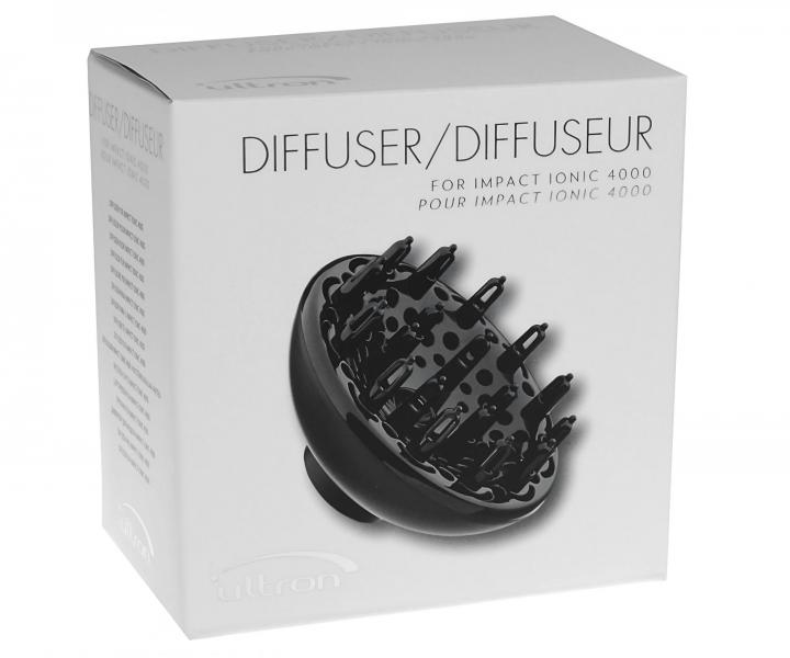 Difuz�r pre f�n na vlasy Ultron Impact Ionic 4000 - �ierny