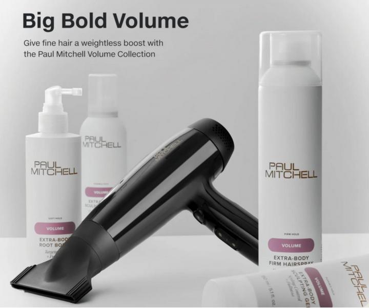 Lak pre objem vlasov so strednou fix�ciou Paul Mitchell Volume Extra-Body Hairspray - 300 ml