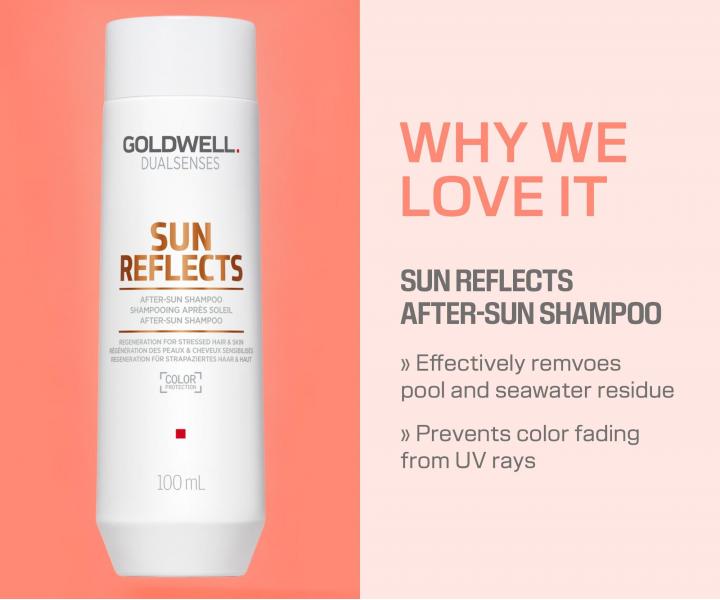 Dar�ekov� sada pre vlasy vystaven� slnku Goldwell Dualsenses Sun Reflects Travel Set
