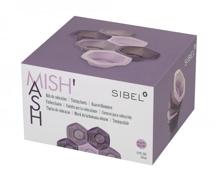 Sada farebnch misiek na farbenie Sibel Mish'Mash - 6 ks