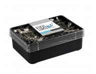 Kovov� spona do vlasov Eurostil Professional - 90 mm, 60 ks
