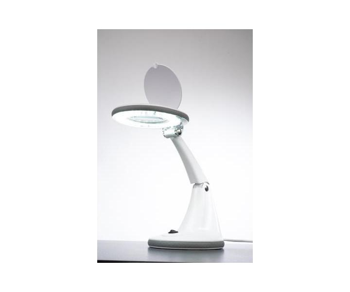 Kozmetick lupa s lampou s 5 dioptriami Sibel Nails - na postavenie