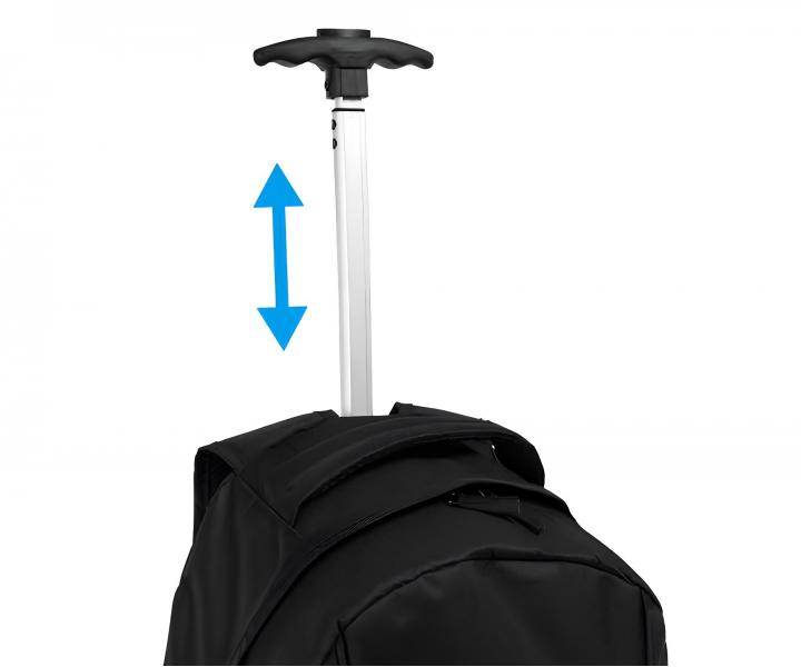 Cestovn� batoh s teleskopickou rukov�ou Sibel Backpack - �ierny