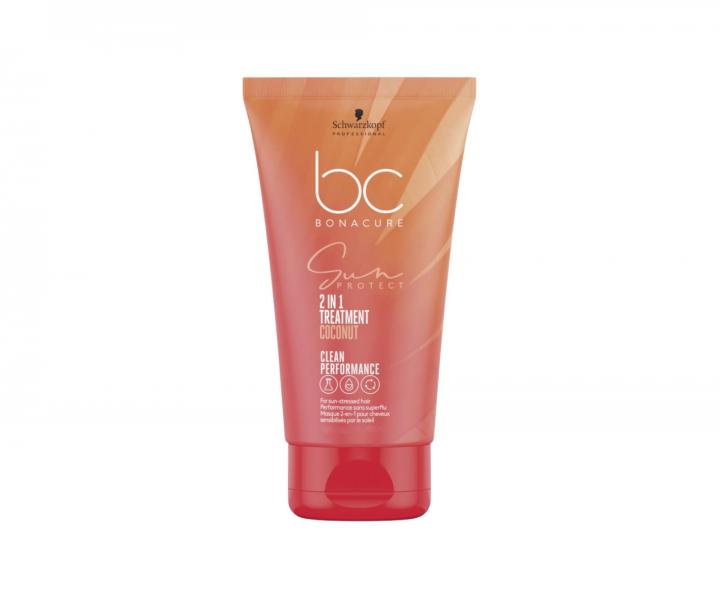 Cestovn sada pre slnkom zaaovan vlasy Schwarzkopf Professional BC Bonacure Sun Protect + kozmetick taka zadarmo