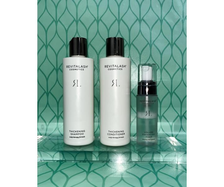 Regeneran kondicionr pre pokoden, lmav a oslaben vlasy bez objemu RevitaLash Thickening Conditioner - 250 ml
