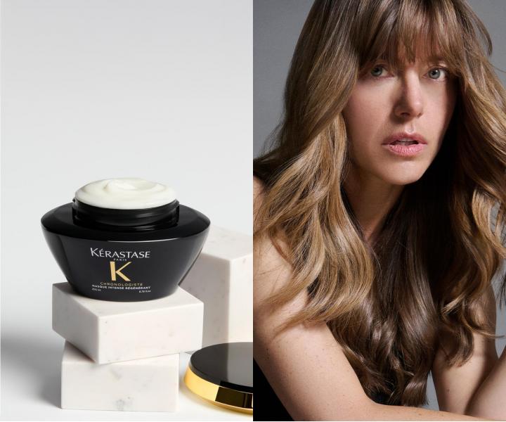 Revitaliza�n� hydrata�n� maska pre starn�ce vlasy K�rastase Chronologiste Masque Intense R�g�n�rant - 200 ml