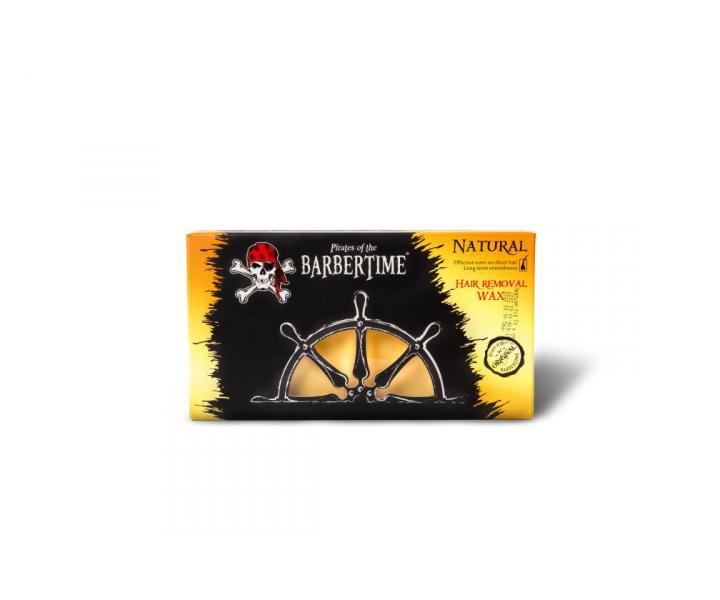 Depila�n� vosk Pirates of the Barbertime Hard Removal Wax Natural - �lt�, 500 g