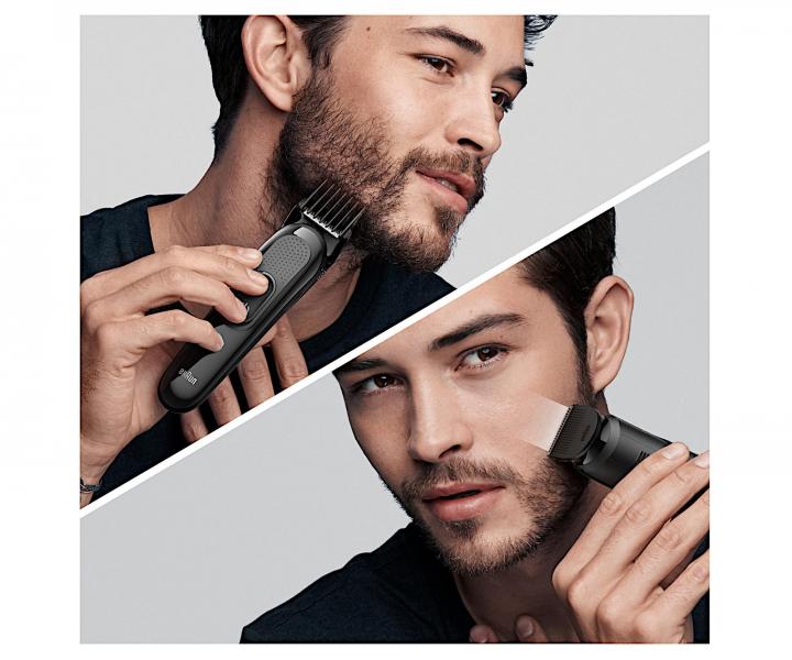Zastrihva vlasov a fzov Braun All-in-one Trimmer 3 MGK3320