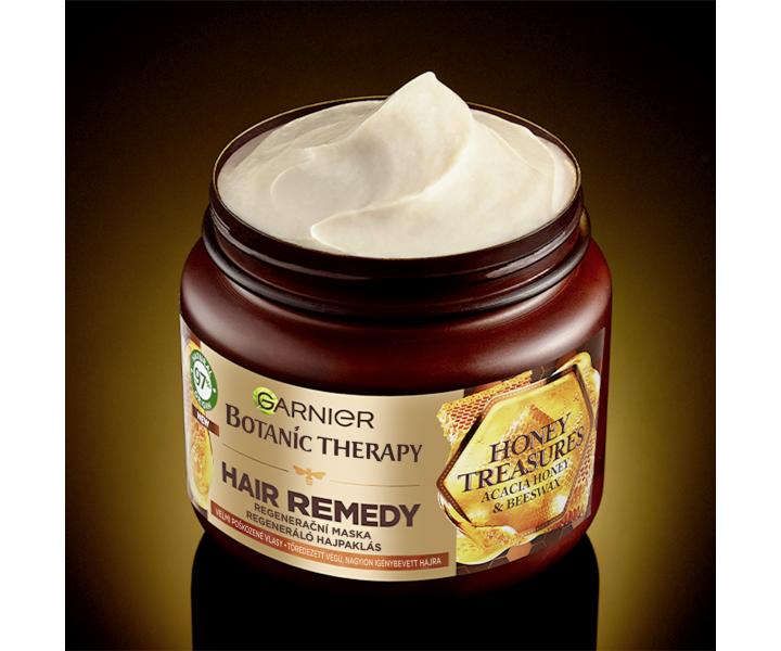 Maska pre vemi pokoden vlasy Garnier Botanic Therapy Hair Remedy Honey Treasures - 340 ml