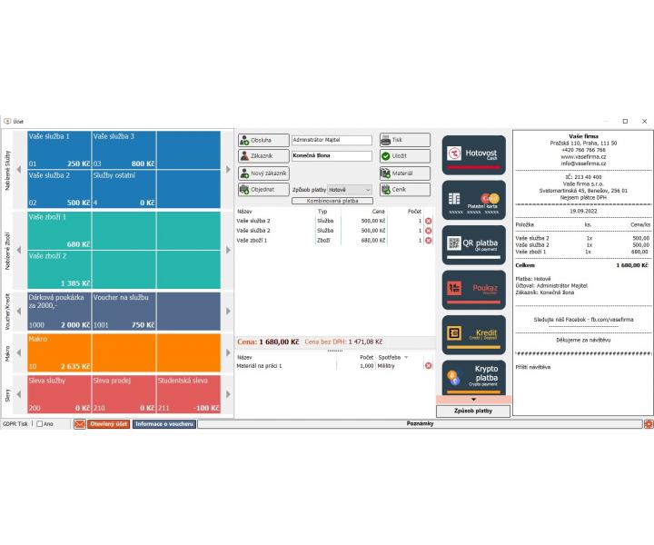 HairSoft - ikovn program pre V saln - 2 mesiace zadarmo a 500 SMS sprv s kdom SK20