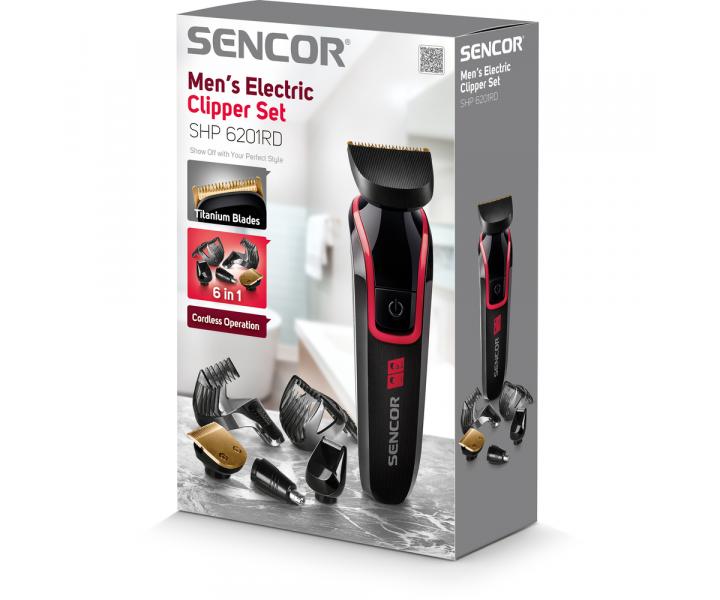 Striha vlasov a fzov Sencor SHP 6201RD