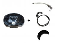 Kompletn sada umvadl pre umvac box Hairway New York - keramick, ierne