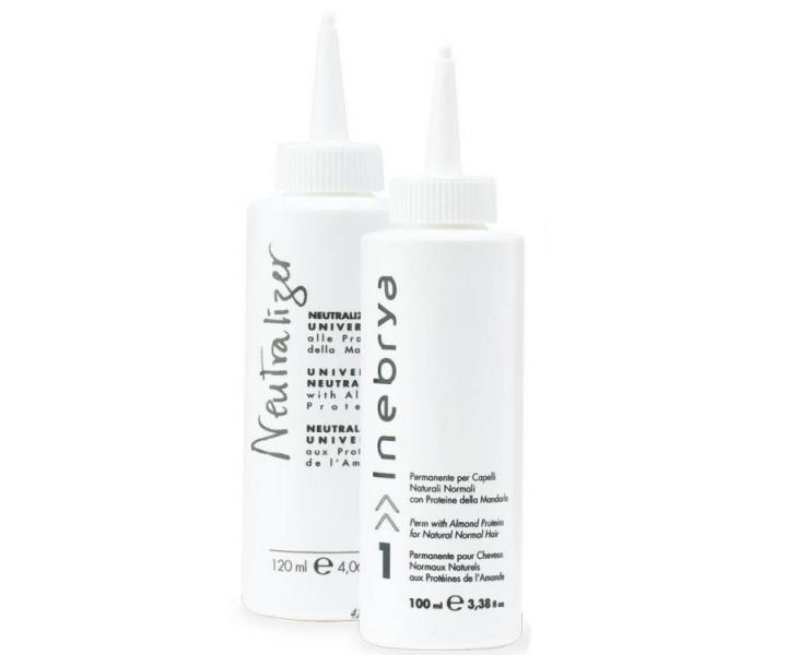 Trval preparcie 1 pre prrodn vlasy Inebrya Perm 1 Capelli Naturali