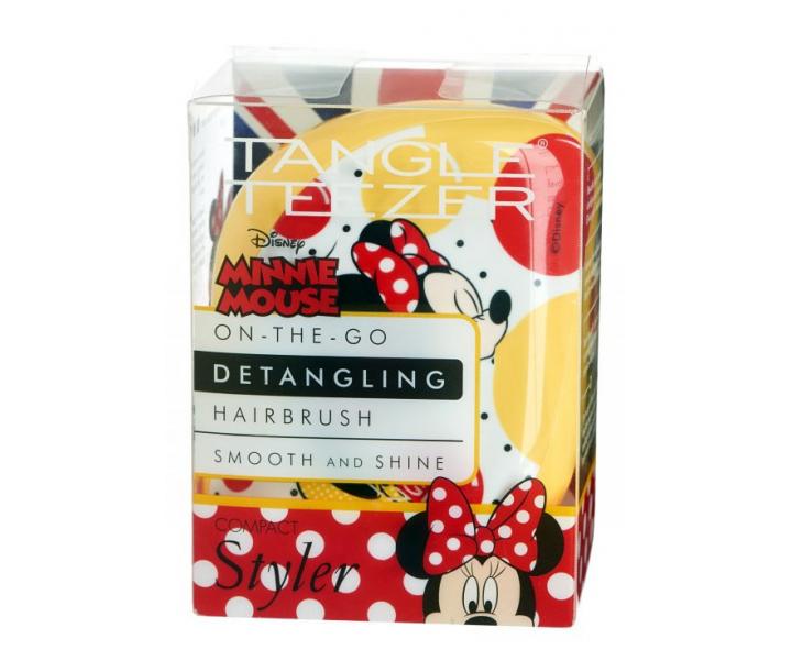 Kefa na vlasy Tangle Teezer COMPACT - Minnie Mouse Yellow - cestovn