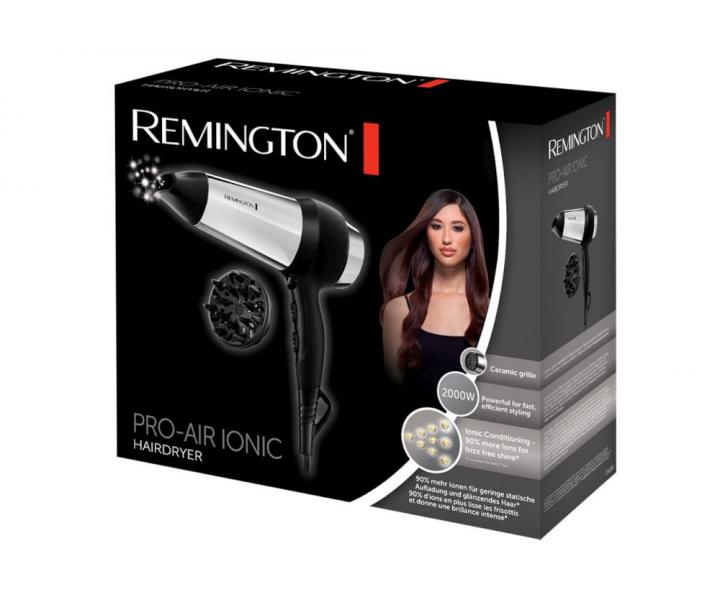 Fn na vlasy Remington Pro-Air Ionic D4200 - 2000 W, strieborn