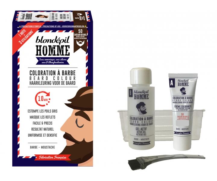 Farba na fzy a vlasy Blondpil - 50 prrodn gatanov