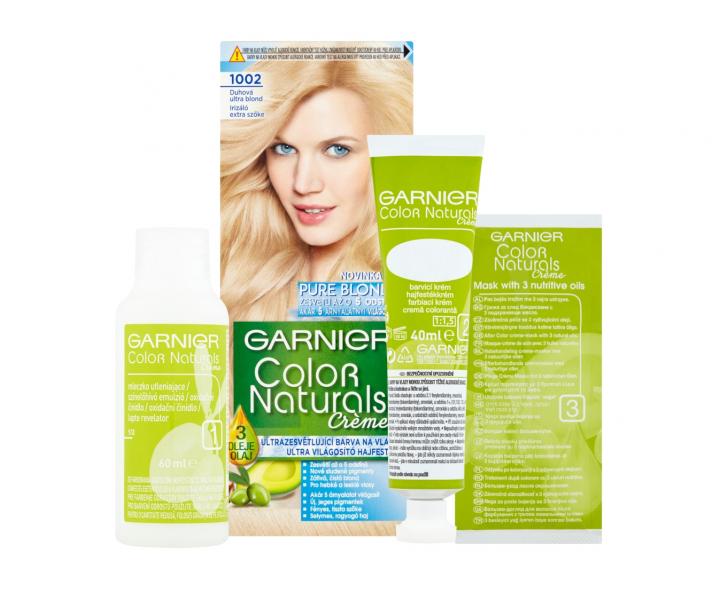 Zosvet�uj�ci farba Garnier Color Naturals 1002 duhov� ultra blond