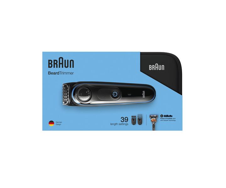 Holiaci strojek na fzy Braun BT3940TS + zadarmo holiaci strojek Gilette Fusion 5 ProGlide