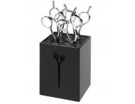 Stojan na nonice s nylonovmi vlknami Sibel - ierny